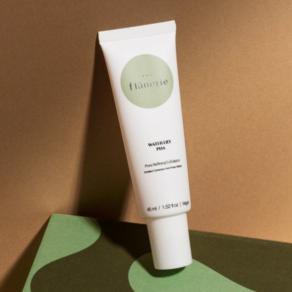 ❣️2/$36 NEW FLANERIE Pore Refining Exfoliator Waterlily PHA Retail Price $56.00